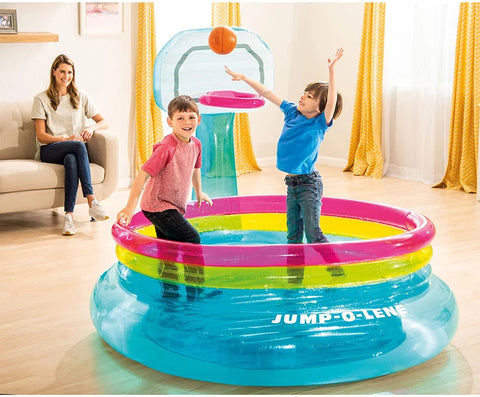 INTEX SHOOT'N BOUNCE JUMP-O-LENE--انتكس شوت اند باونس جامب-او-لين