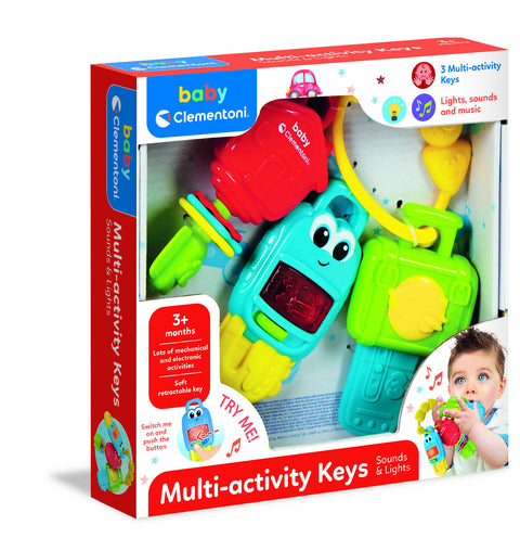 CLEMENTONI ELECTRONIC KEYS--لعبة المفاتيح الالكترونية متنوعة الانشطة