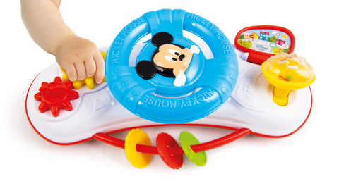 CLEMENTONI BABY MICKEY STROLLER CENTER--لعبة عجلة القيادة - ميكي ماوس