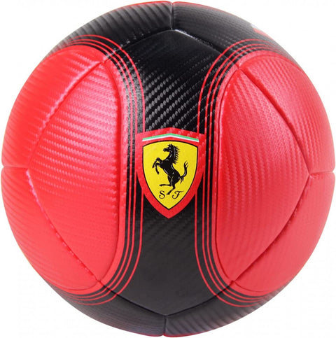 FERRARI #5 MACHINE SEWING SOCCER BALL-RE--فيراري كرة قدم لون أحمر وأسود مقاس 5