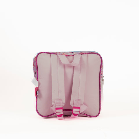 LULU CATY Insulated Kinder Backpack LULU CATY with Water Bottle, Lunch Box and Fork&Spoon 11 Inch--شنطة ظهر لولو كاتي 11 انش مع زمزمية ولنش بوكس وشوكة وملعقة