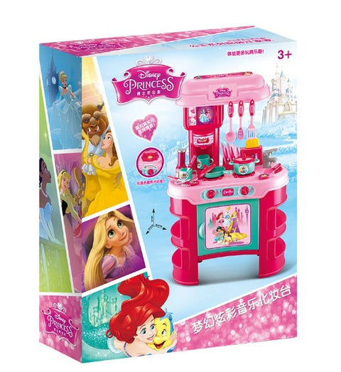 DISNEY PRINCESS MY KITCHEN PLAYSET LIGHT & SOUND-- بدرينسس مجموعة ألعاب مطبخ