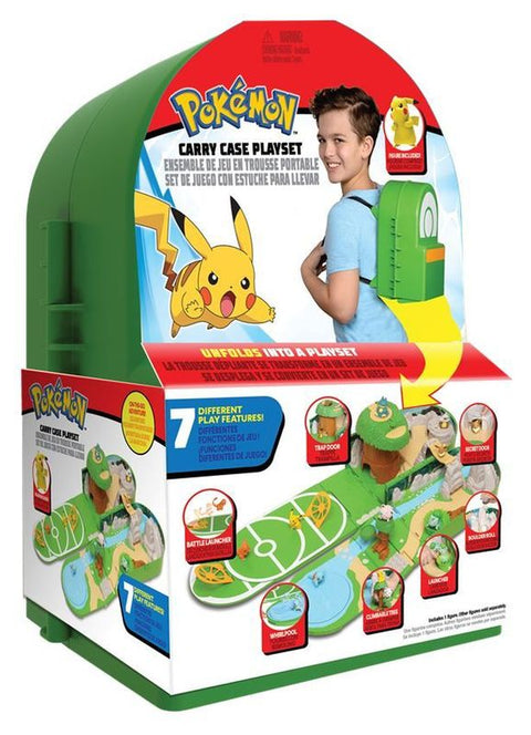 POKEMON CARY CASE PLAYSET--مجموعة لعب حقيبة حمل البوكيمون