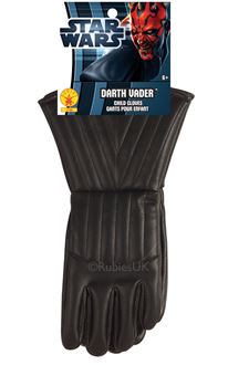 RUBIES Darth Vader Gloves SIZE (NS)--قفازات دارث فيدر من روبيز - المقاس