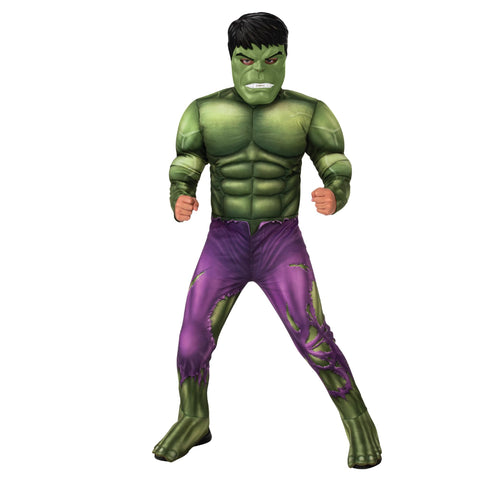 RUBIES AVC- HULK DLX CHILD COSTUME-- زي هولك الفاخر للأطفال