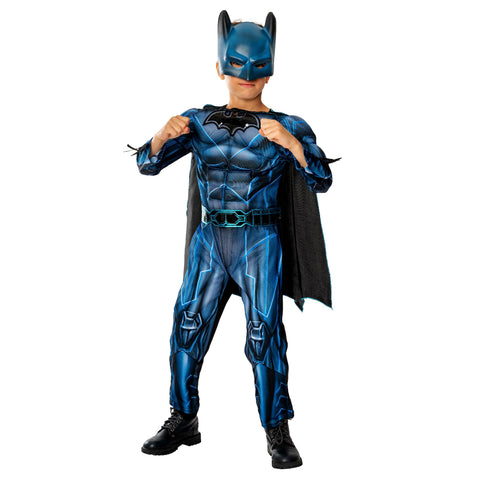 RUBIES Bat-Tech Batman Deluxe Boys Costume--روبيز بات - زي باتمان الفاخر للأولاد