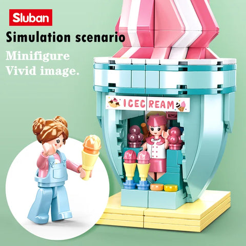 SLUBAN CREATOR-ICECREAM 247PCS--سلوبان ايس كريم - بناتي 247 قطعة