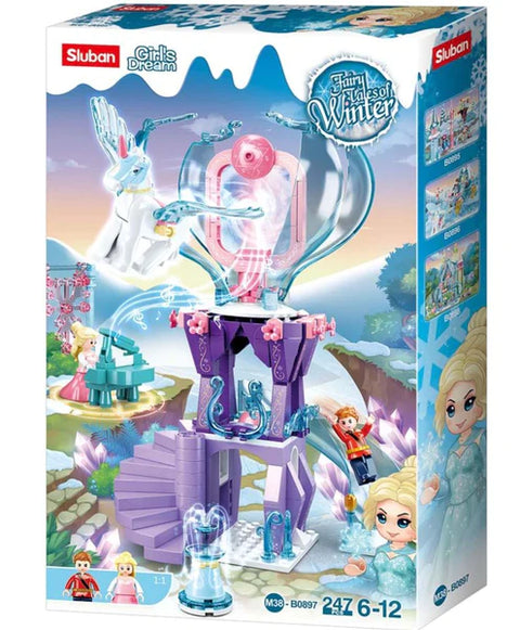 SLUBAN FAIRY TALES OF WINTER-FOREST MAGIC TOWER 247PCS -- سلوبان بناتي البرج السحري 247 قطعة