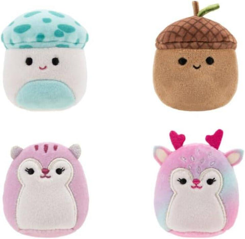 Squishville by Original Squishmallows Fall Friends Squad Plush--سكويشفيل من القطيفة الأصلية سكويشمالوز فال فريندز سكواد