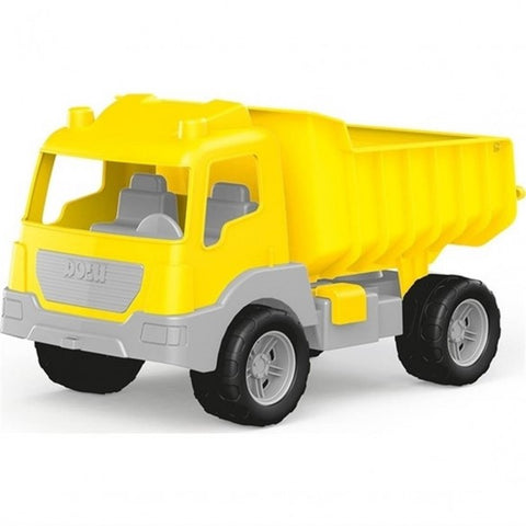 TIPPER TRUCK IN WINDOW BOX 38 CM--شاحنة قلاب بناء