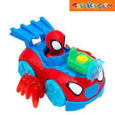 Spidey N Friends - Deluxe Feature Vehicle (Spidey Light N Go Web Crawler)--سبايدي - مركبة مميزة و مضيئة