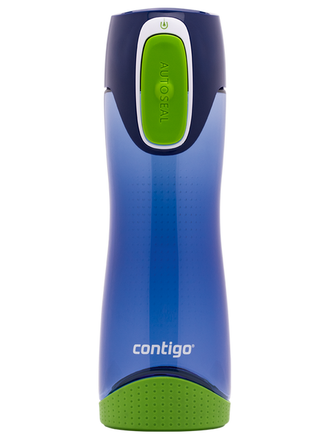 Contigo Autoseal Swish Water Bottle, 500-Blue--كونتيجوزمزمية 500مل ازرق 2095342