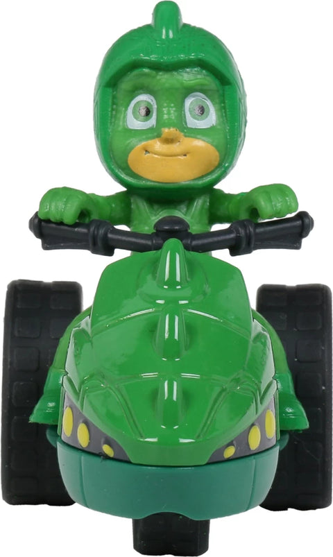 PJ Masks Single Pack Gekko Moon Rover--بي جي ماسك - مركبة خضراء + جيكو