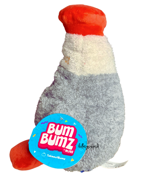 BumBumz 7.5-inch Plush - Soy Sauce Spence Collectible Stuffed Toy - TakeoutBumz Series--لعبة بومبومز القطيفة مقاس 7.5 سم - لعبة محشوة بصلصة الصويا سبنس - سلسلة