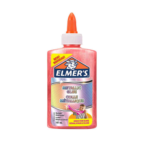 ELMERS Metallic Glue Pink 147ml--ايلميرز سائل غراء وردي ميتالك 147مل