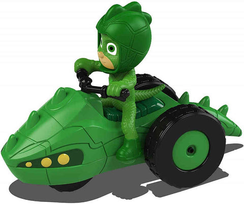 PJ Masks Single Pack Gekko Moon Rover--بي جي ماسك - مركبة خضراء + جيكو