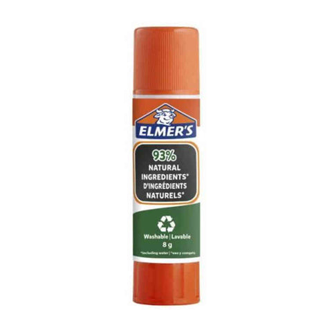 ELMERS PURE SCHOOL GLUE STICK 40G 1PC--ايلميرز اصبع غراء 40غ طبيعي كرت شد1