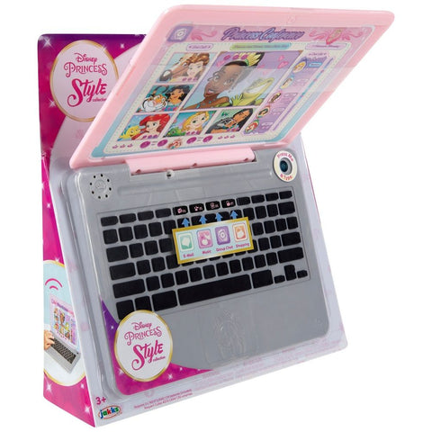 DPRINCESS STYLE PLAY LAPTOP TRAVEL B/O--برينسيس ستايل بلاي لاب توب جديد