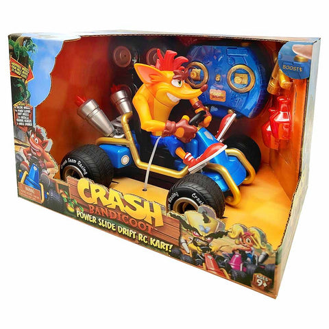 Crash Bandicoot Remote Control Drift Karts--كراش بانديكوت عربات الانجراف بجهاز تحكم عن بعد، ألوان متعددة