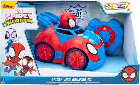 Spidy - Remote Control Vehicle (Spidey Web Crawler RC )--مارفيل لعبة زاحف الويب من سبايدي اند هيز اميزنج فريندز بجهاز تحكم عن بعد