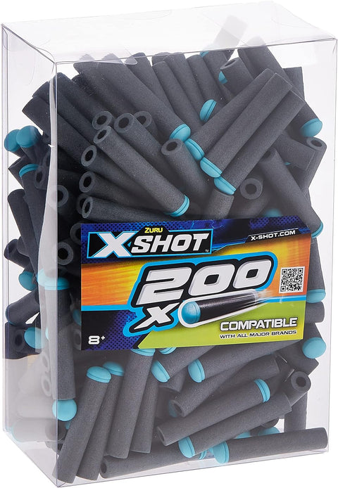 XShot 200Pack Refill Darts-- عبوة إعادة تعبئة السهام من اكس شوت