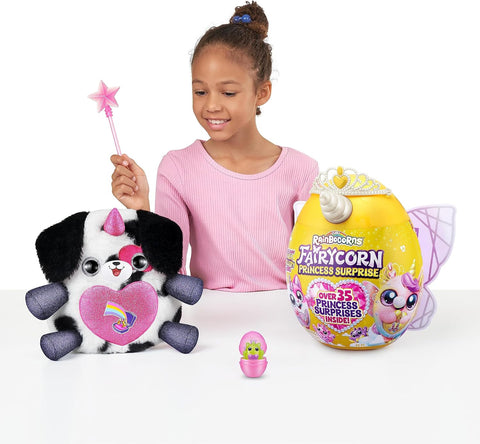 Rainbocorns Fairycorn Princess S6 Plush Medium--رينبوكورنز فيري كورن برينسيس اس6 من القطيفة متوسطة الحجم