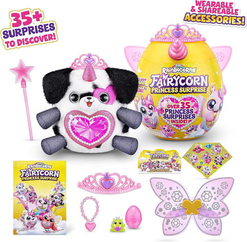 Rainbocorns Fairycorn Princess S6 Plush Medium--رينبوكورنز فيري كورن برينسيس اس6 من القطيفة متوسطة الحجم