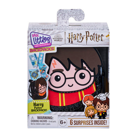 REAL LITTLES HARRY POTTER SEASON 1 BACKPACK--ريل ليتلز حقيبة ظهر اس 1 من هاري بوتر، قطعة واحدة