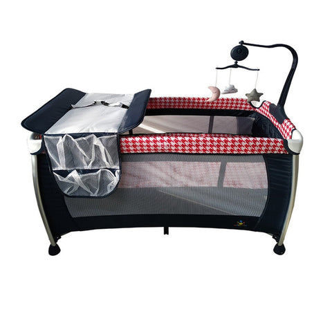 Babylove Playpen Two Layers With Toys 27-AP920--بيبي لف محبس دورين مع العاب