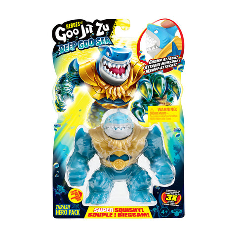 Heroes of Goo Jit Zu Deep Goo Sea Thrash Hero Pack--هيروز اوف جود جيت زو لعبة ديب جو سي اس 9 دبليو 1 هيرو بي كيه ثراش