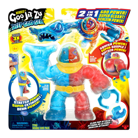 Heros Goo Jit Zu DEEP GOO SEA S9 GOO ATTACK PACK TYRO--هيروس جو جيت زو دي جي سي ايه اس 9 جو ايه تي كيه بي كيه تايرو