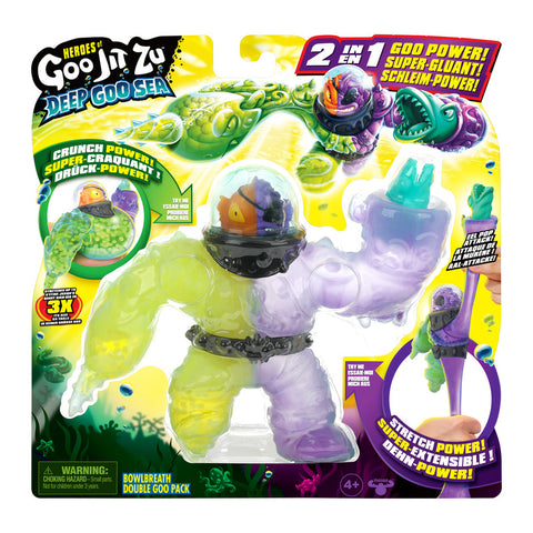 Heroes of Goo Jit Zu Deep Goo Sea Bowlbreath Double Goo Pack--عبوة مزدوجة ديب جو سي بولبريث من هيروز اوف جو جت زو بولبريث