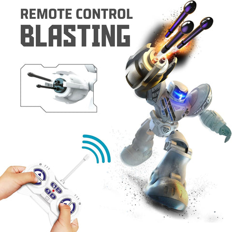 YCOO SILVERLIT ROBO BLAST  WHITE--روبوت قابل للبرمجه من سيلفرلت