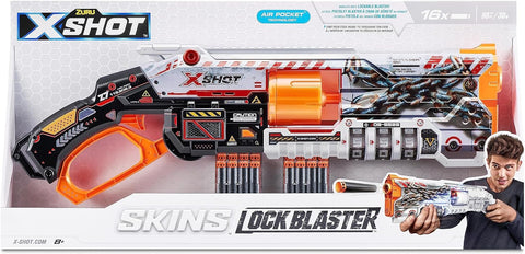 X-Shot Skins-S1 Lock Gun Open Box,Bulk--اكس شوت اس1 قفل مسدس مفتوح، بالجملة