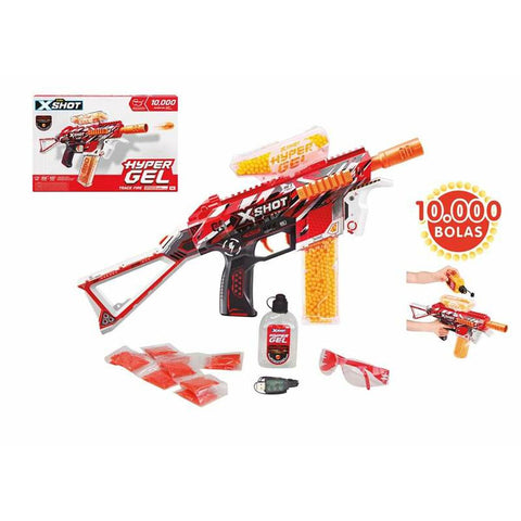 X-Shot Hyper Gel Medium Blaster (10000Gellets)--مسدس اكس شوت هايبر جل متوسط الحجم (10000 كبسولة)