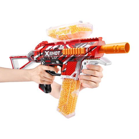 X-Shot Hyper Gel Medium Blaster (10000Gellets)--مسدس اكس شوت هايبر جل متوسط الحجم (10000 كبسولة)