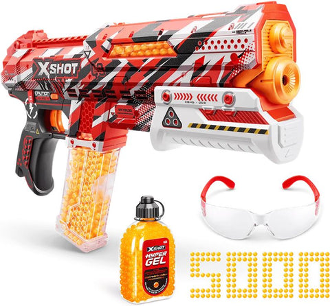 X-Shot Hyper Gel Small Blaster (5000gellets)--مسدس اكس شوت هايبر جل الصغير (5000 كبسولة)