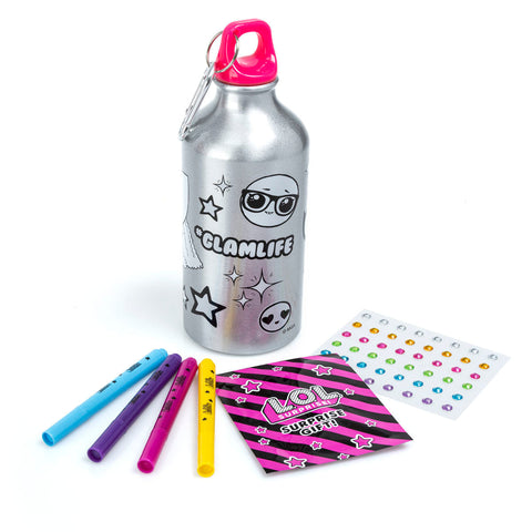 LOL Doodle Water Bottle--زجاجة مياه ال او ال