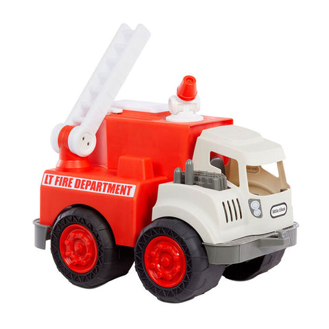 Little Tikes Dirt Digger Real Working Truck- Fire Truck--شاحنة العمل الحقيقية من ليتل تايكس - شاحنة إطفاء