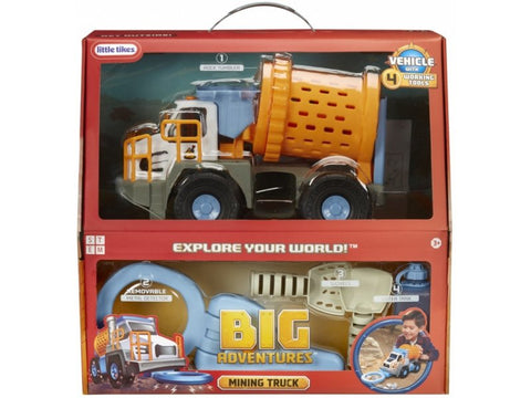 Little Tikes Big Adventures Mining Truck--شاحنة التعدين من ليتل تايكس مغامرات كبيرة