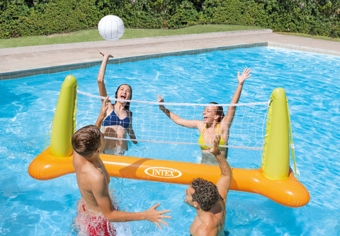 INTEX POOL VOLLYBALL GAME--لعبة كرة الطائرة في حوض السباحة من انتكس