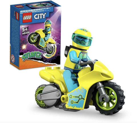 60358 LEGO CITY Cyber Stunt Bike--60358 دراجة حيلة سايبر