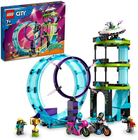 60361 LEGO CITY Ultimate Stunt Riders Challege --60361 في نهاية المطاف حيلة الدراجين التحدي29