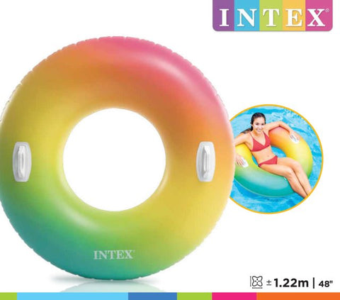 INTEX COLOR WHIRL TUBE--انتكس لون دوامة أنبوب