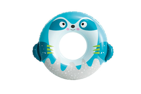 Intex Assorted Design Inflatable Cute Animal Tubes Multicolor INT59266--عوامه سباحه بتصميم حيوانات