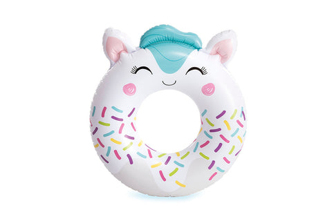 Intex Assorted Design Inflatable Cute Animal Tubes Multicolor INT59266--عوامه سباحه بتصميم حيوانات