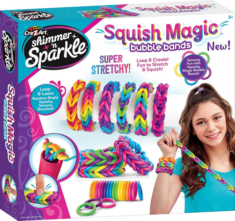 Shimmer N Sparkle Squish Magic Bubble Bands--شيمر آند سباركل سكويش ماجيك بابل باندز