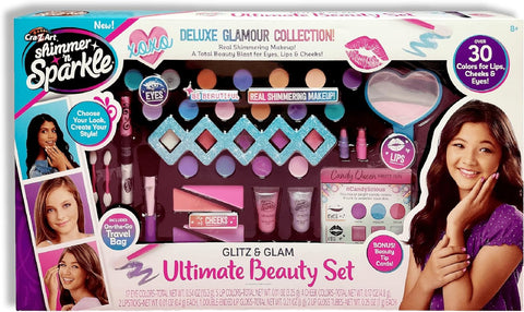 Shimmer N Sparkle Glitz & Glam Ultimate Beauty Set--مجموعة شيمر آند سباركل جليتز آند جلام للتجميل