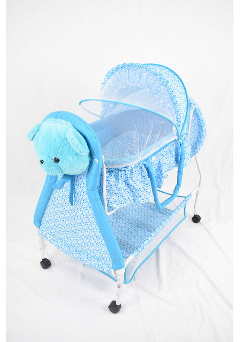 Amla BABY-BABY BED  BLUE C003B--املا بيبي -هندول حديد ازرق