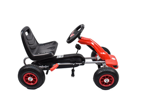 AMLA PEDAL CAR RED FOR 3 Years to 8 years old--سيارة بدواسة باربعه عجلات من املا ، احمر